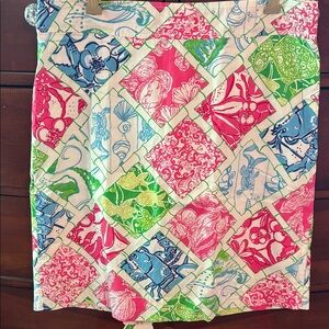Lilly Pulitzer Jubilee Patch Print Skirt